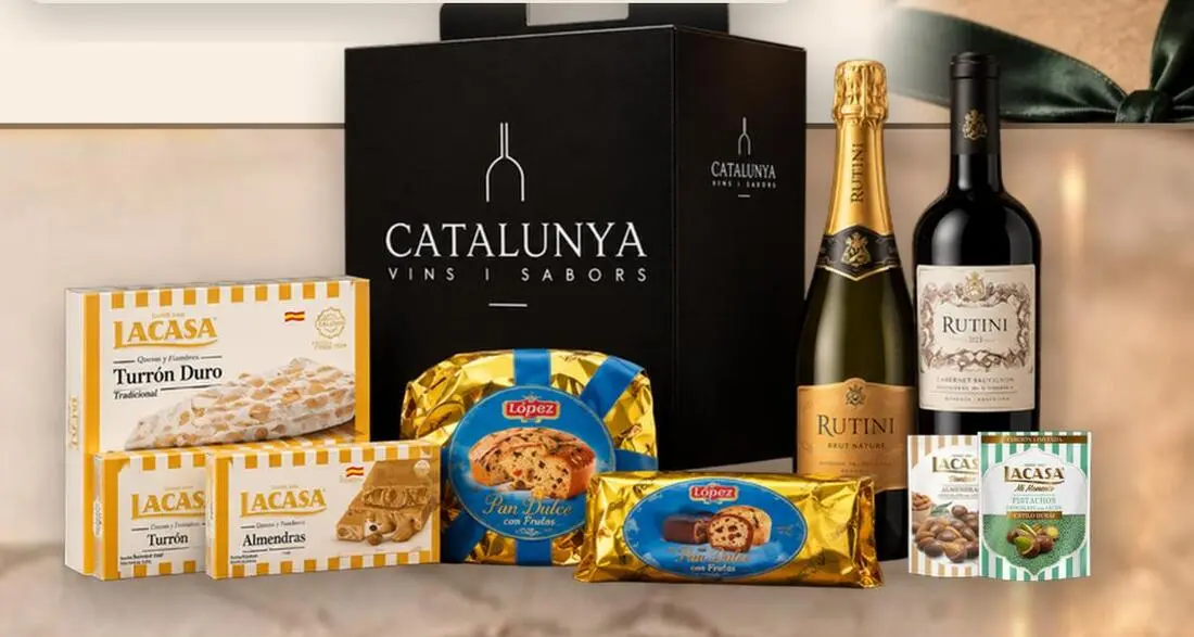 Caja Súper Premium: productos incluidos junto a la caja Catalunya