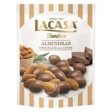 Almendras con Chocolate La Casa