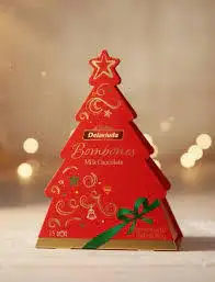 Bombones Milk Árbol de Navidad Delaviuda