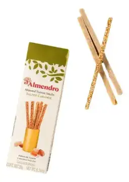 Palitos de Turrón Caramelo & Sal El Almendro