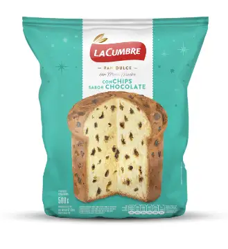 Pan Dulce con Chips de Chocolate La Cumbre