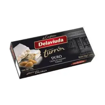 Turrón de Almendras Duro Delaviuda