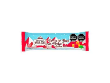 Turrón de Maní con Frutas Abrillantadas Bariloche