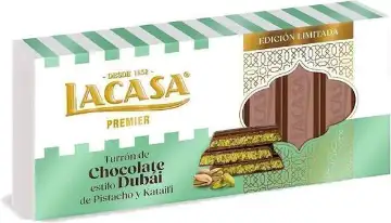 Turrón de Pistacho Estilo Dubai La Casa